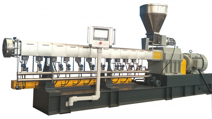 latest design co-rotating twin screw extruder